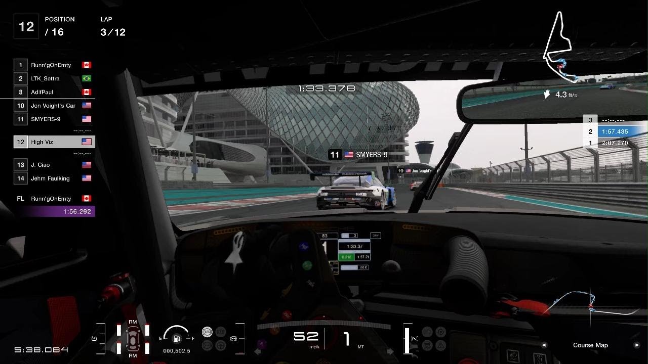 Gran Turismo 7 | Daily Race C | Yas Marina | Porsche 911 Gr.3 | 2/4/26 | 6th Place