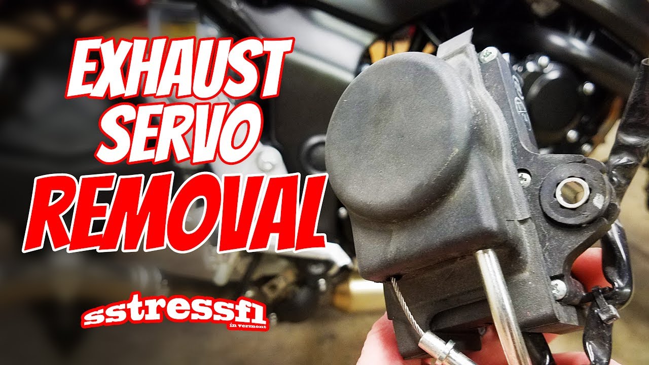 How-To | Exhaust Servo Removal | Suzuki GSX-S750