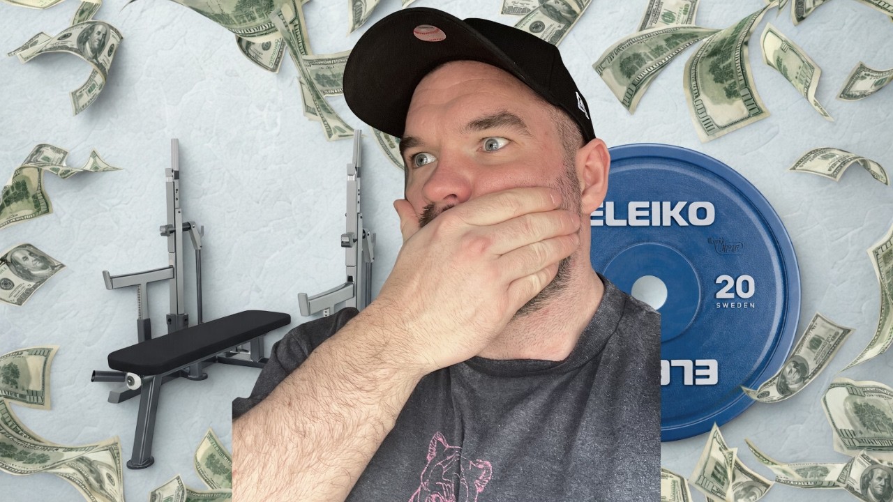 Jason spends £6,000 on new gym equipment!