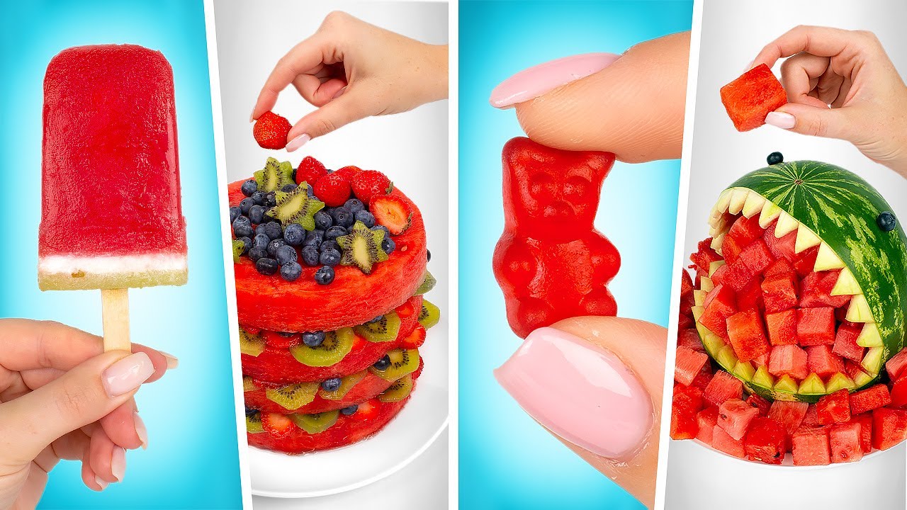 4 astuces faciles avec des pastèques que TU DOIS absolument essayer !