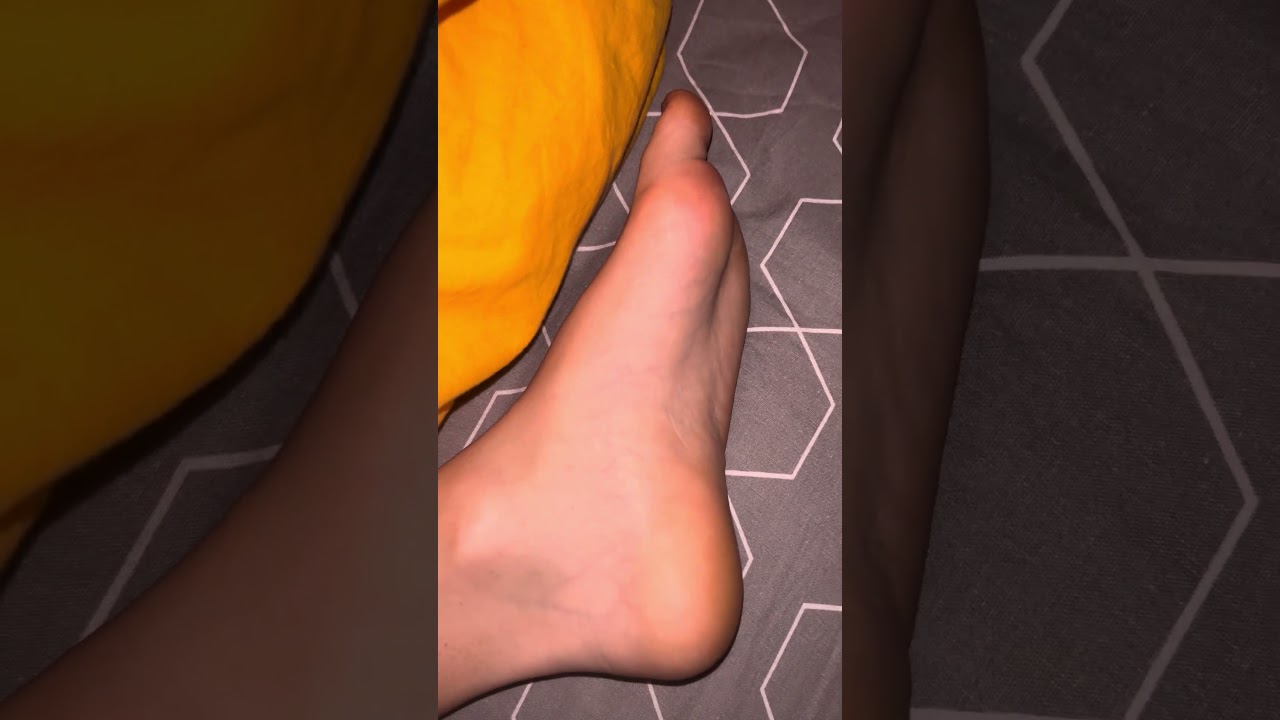 My girlfriends sleeping candid feet her arch and soles are perfect ! 