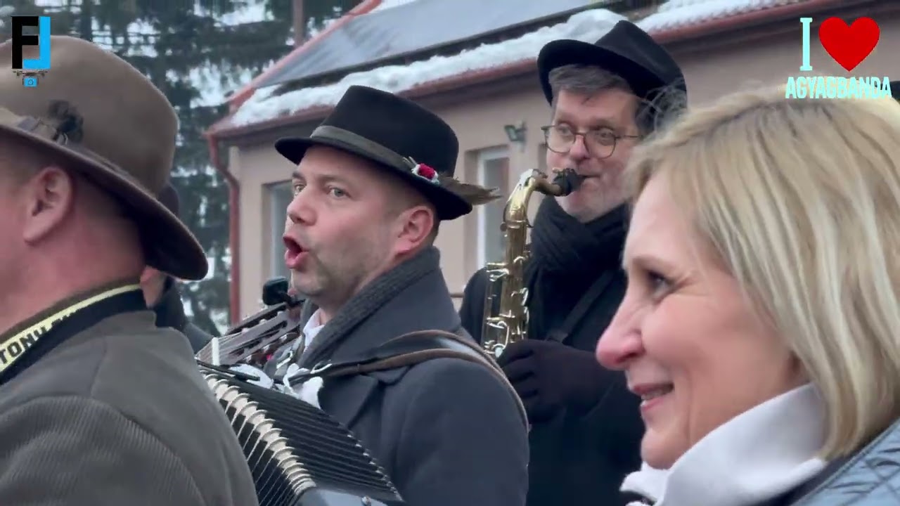 Agyagbanda a III. Pörc és Pecsenye Gasztrofesztiválon Géberjénben  2026. 01. 24. második rész.