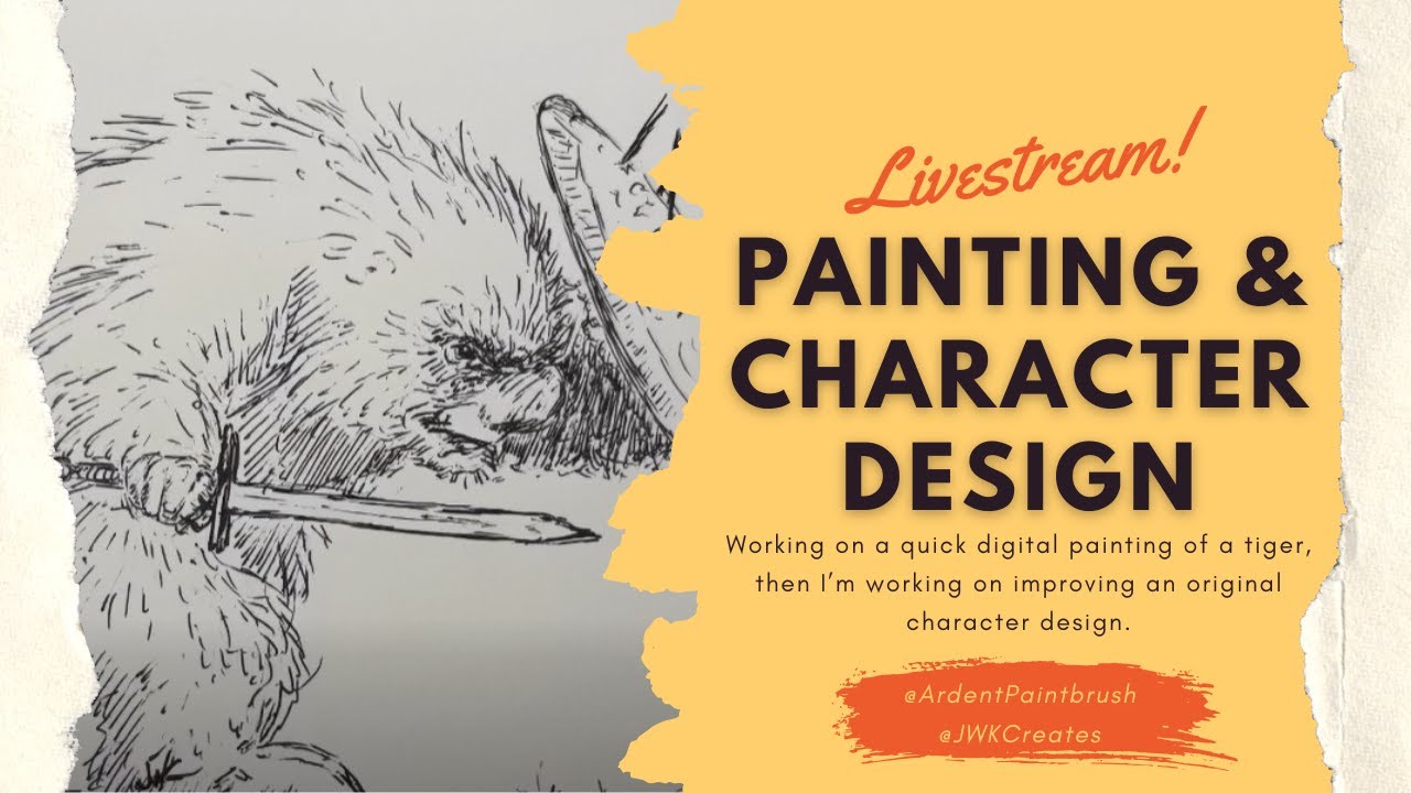 Character Design Livestream