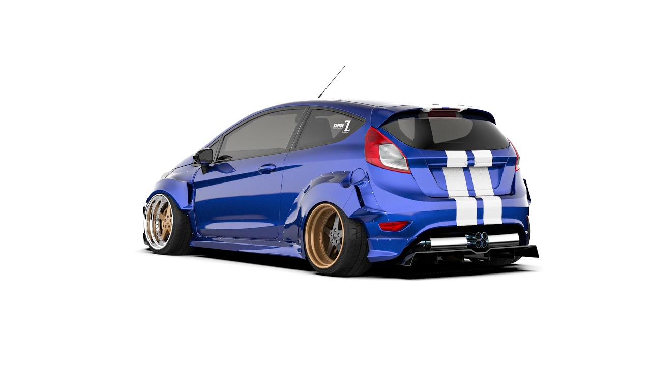 Ford Fiesta ST Mk7 3-doors. Widebody kit. Tlibekua Design