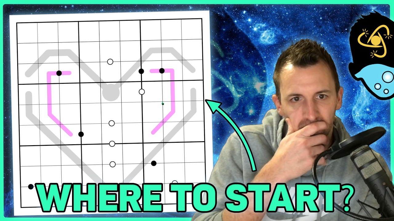 Trying to Solve a Valentine Sudoku With No Numbers in It