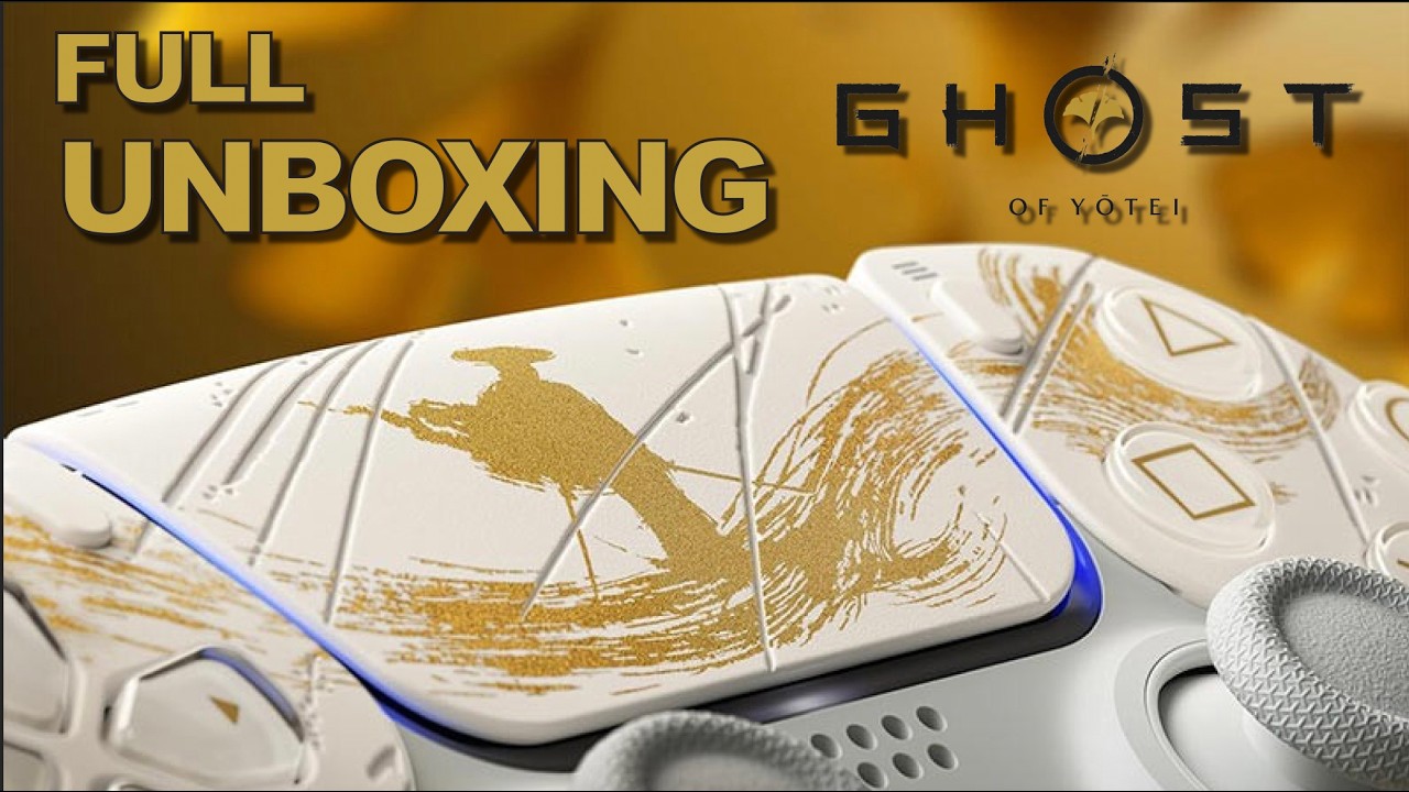 Japanese 🇯🇵 Exclusive Unboxing 🔥 Ghost of Yōtei Gold Edition - PS5 DualSense