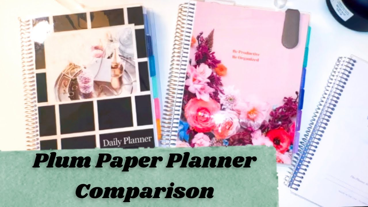 Plum Paper Planner Comparison | Planner Review