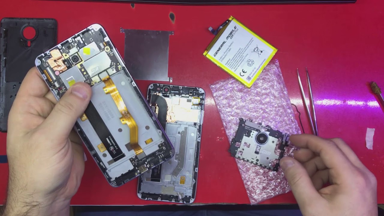 General Mobile 5 Plus Ekran Değişimi (Rahatlatıcı Video)