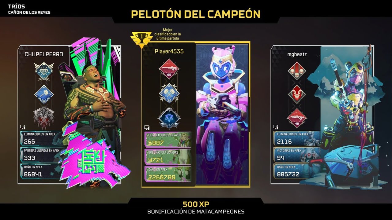 Jugando Trios Apex Legends Con Wattsom Mitica