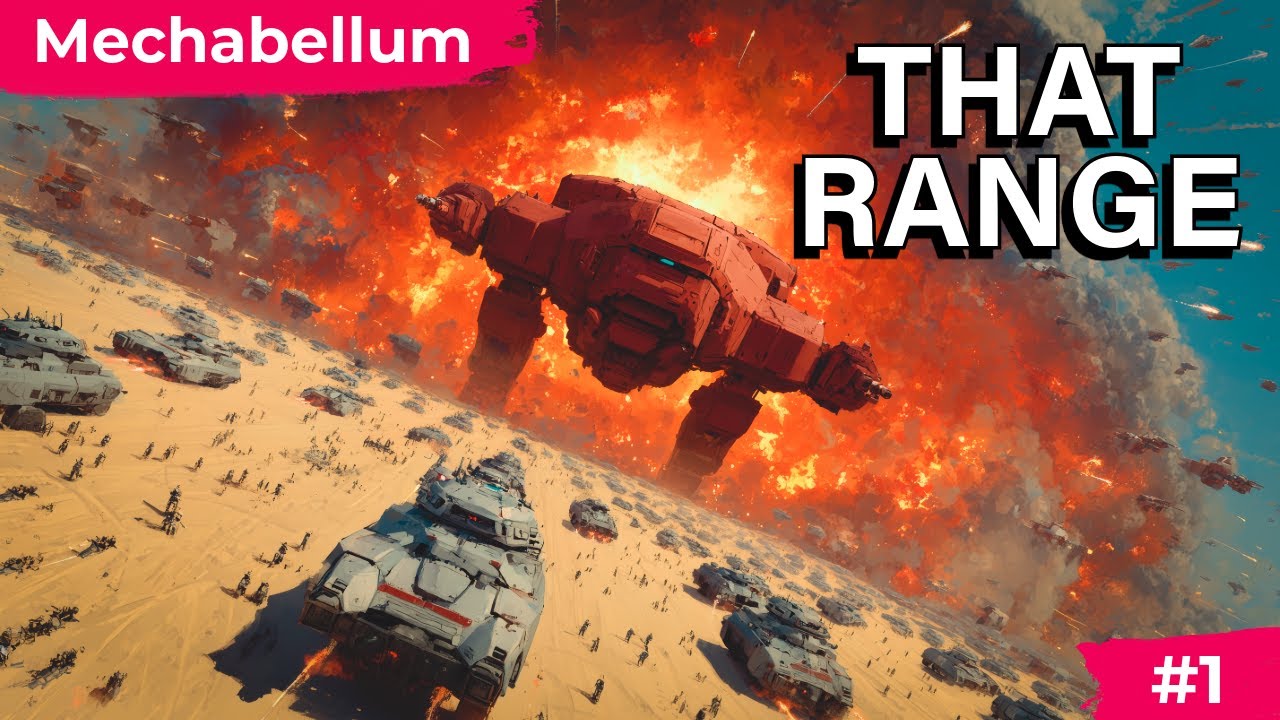 That Range Is Ridiculous! | Mechabellum | Gameplay *1