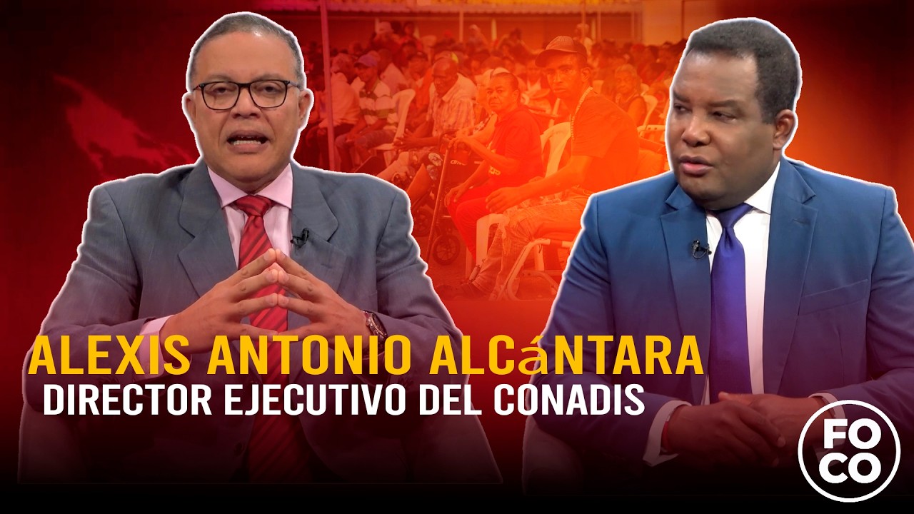 Entrevista Alexis Antonio Alcántara Director Ejecutivo del CONADIS, mejoría para la discapacidad