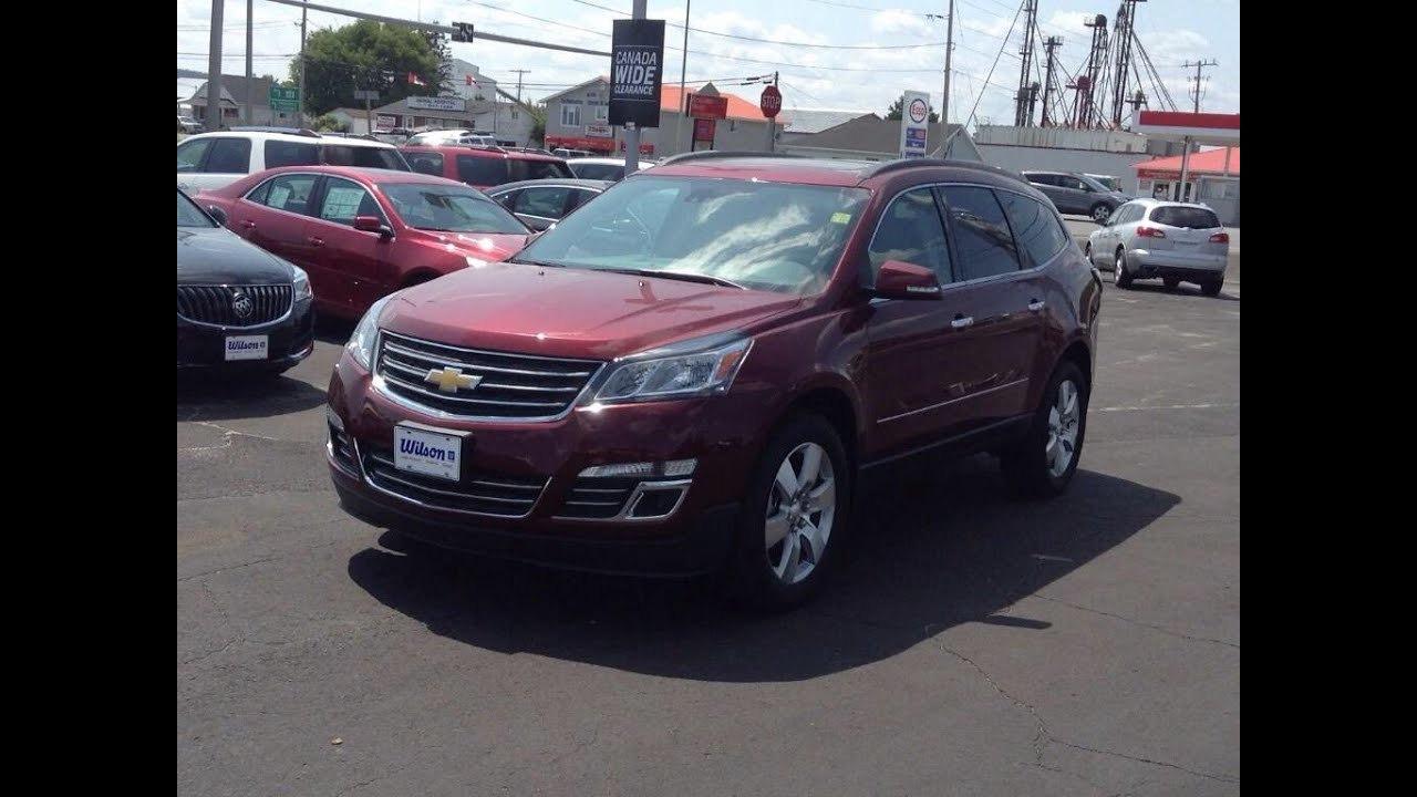 2015 Chevrolet Traverse LTZ AWD Start Up, Engine, and Depth Tour