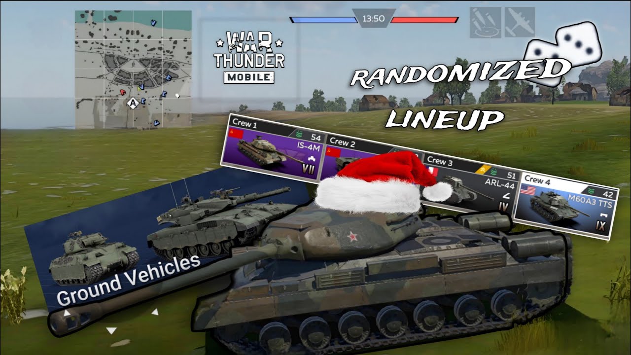 Randomizer Decides My Lineup - War Thunder Mobile
