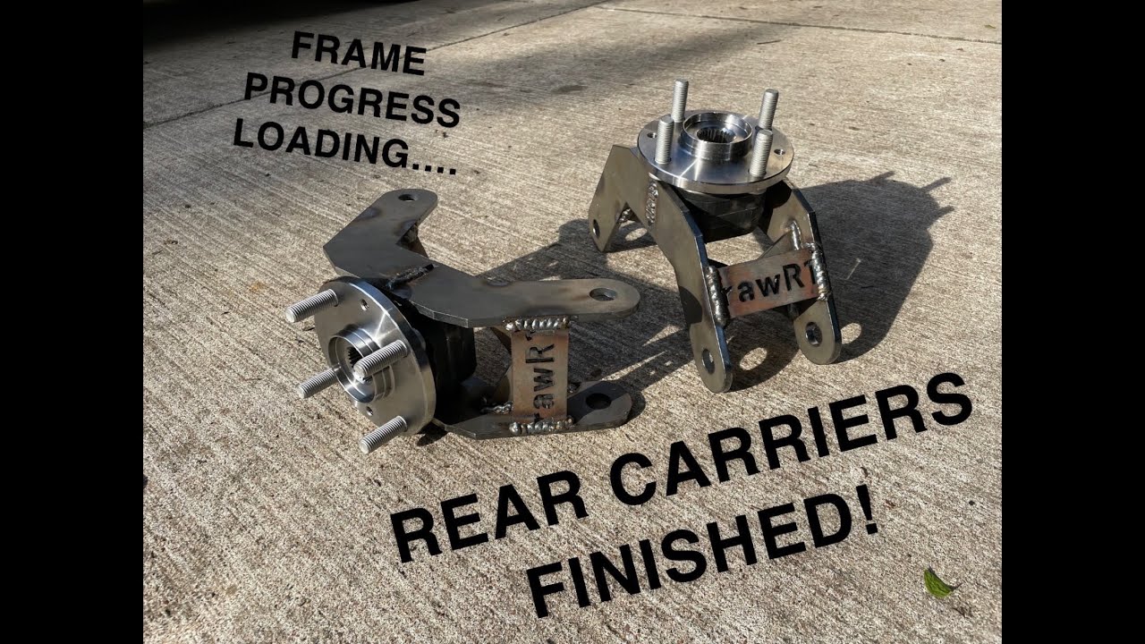 BEARING CARRIERS FINISHED AND LOOKING AMAZING