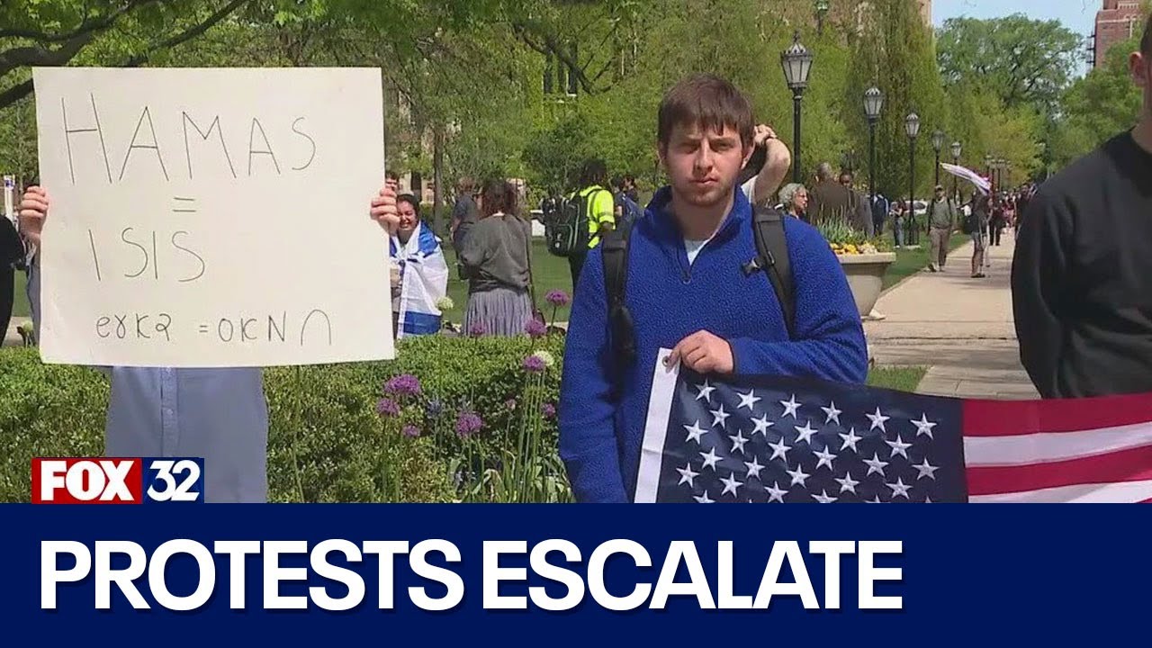 Protests escalate at University of Chicago