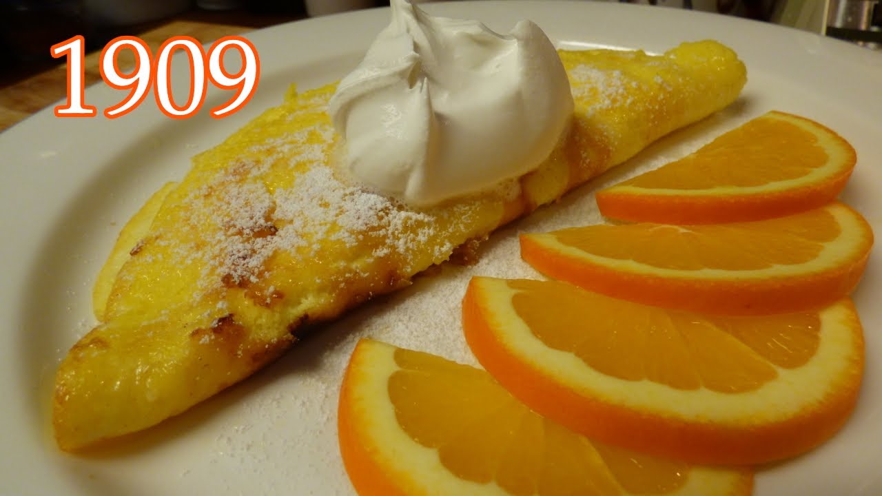 Orange Omelette with Whipped Cream Recipe | The Good Housekeeping Woman's Home Cook Book 1909