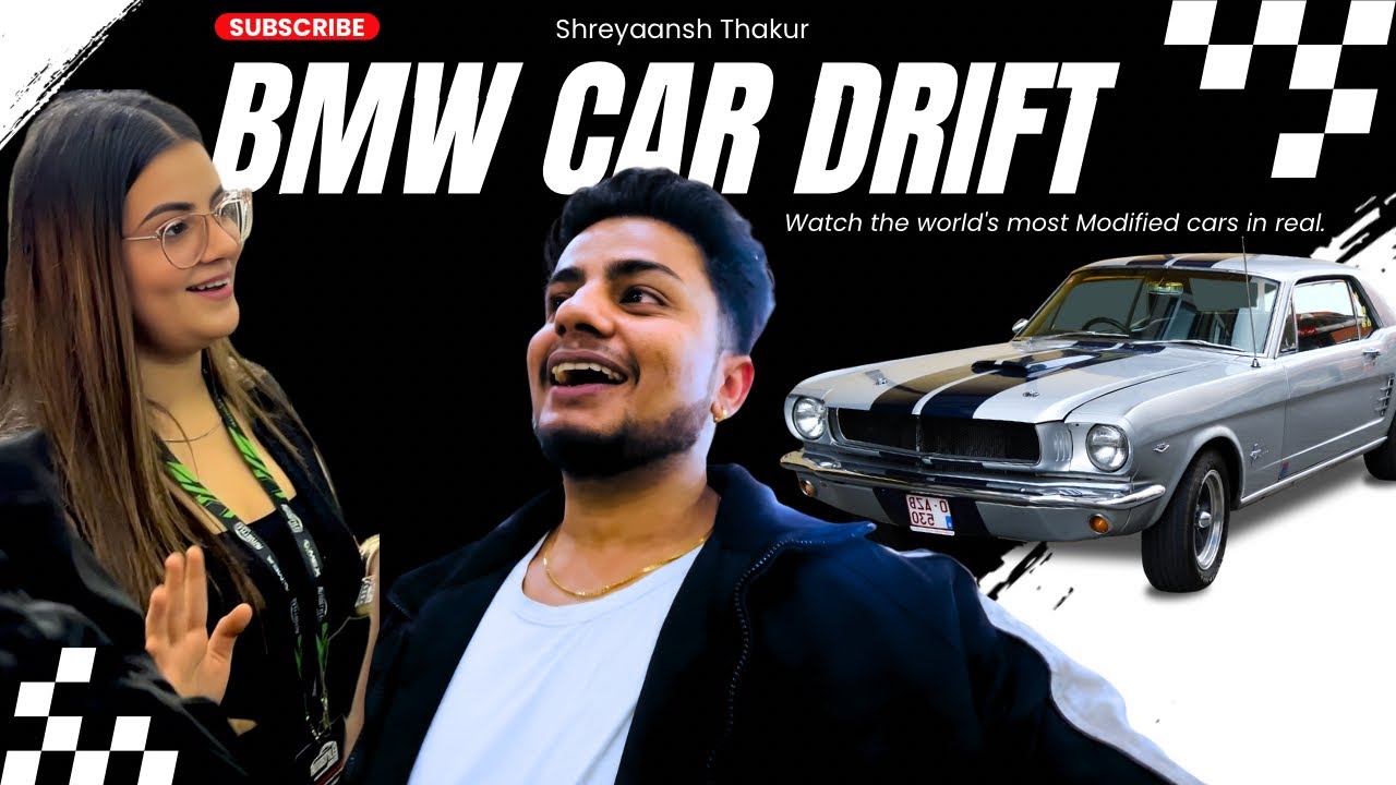 BMW M3 Drift🤩 |Auto Expo Modified Cars🏎️ | Vlog #33 | Shreyaansh Thakur |Vlogsbythakur |