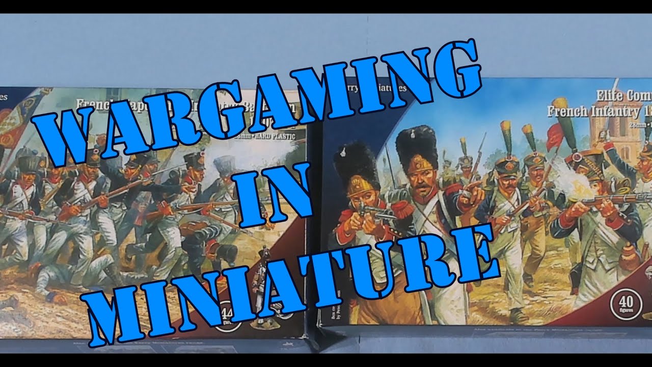 Wargaming in Miniature ☺ Perry Plastic French Battalion Part 1