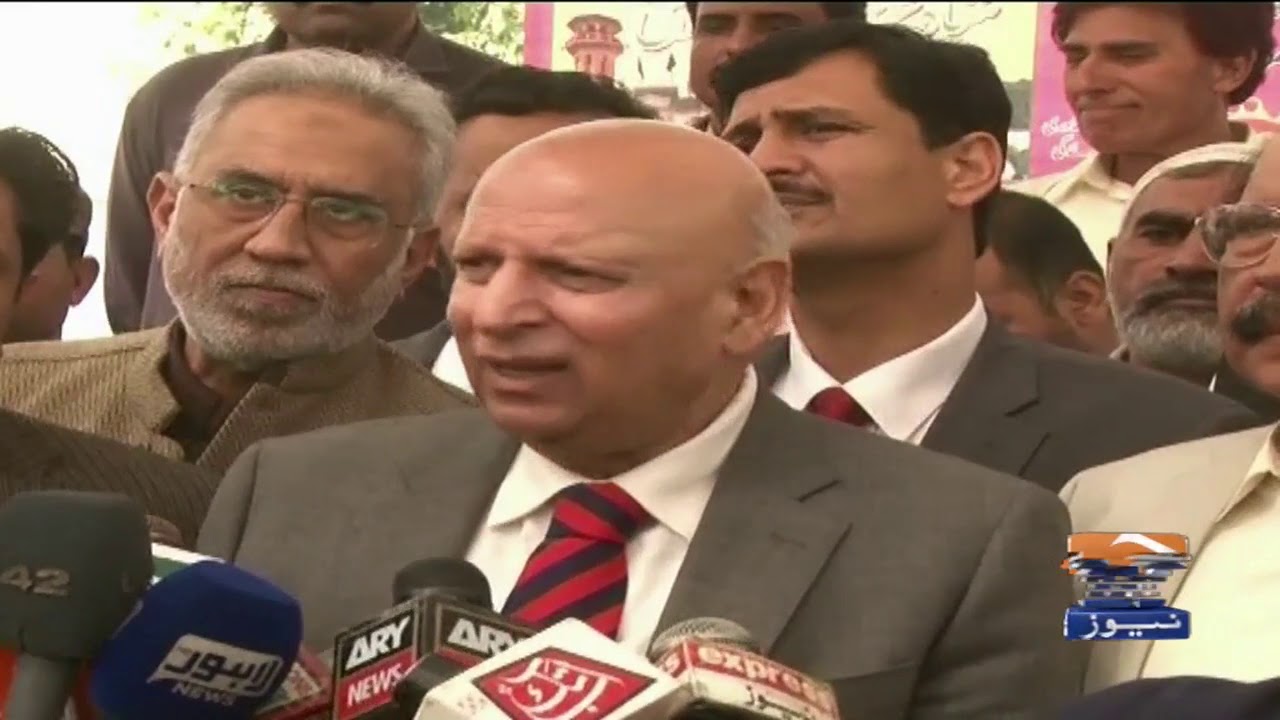 Governor Punjab Chaudhry Mohammad Sarwar's media talk