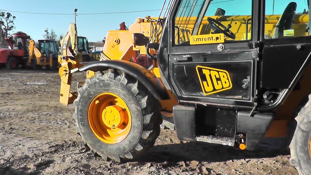 JCB 535-95 ŁADOWARKA TELESKOPOWA 2003R KM MASZYNY BUDOWLANE WWW.KMRENT.PL 56-300 MILICZ