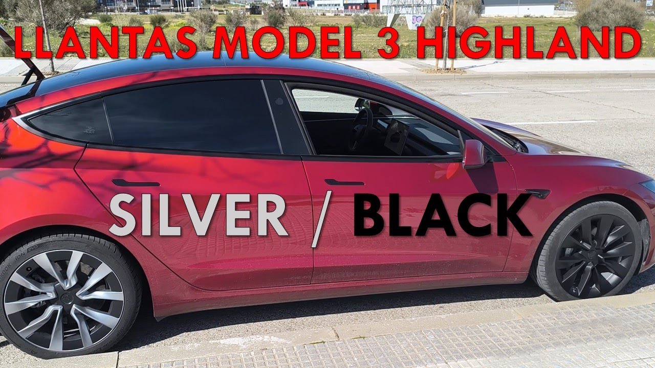 Tesla Model 3 - Llantas 19" originales o negras