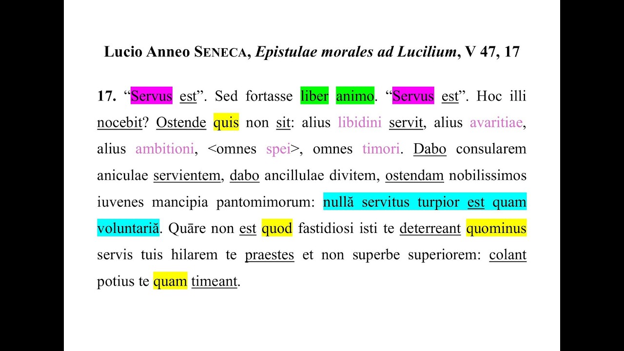 Lucio Anneo Seneca, 