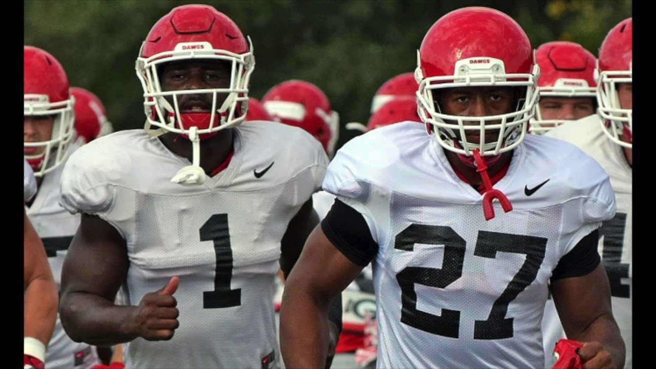 Sony Michel and Nick Chubb - Lightning and Thunder