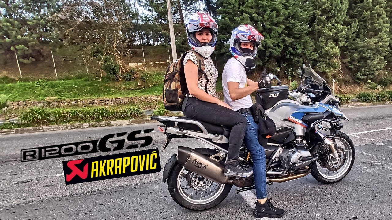 BMW R 1200 GS FULL SYSTEM AKRAPOVIC Test Ride 🔥🔥🔥| MEDINA MOTORS