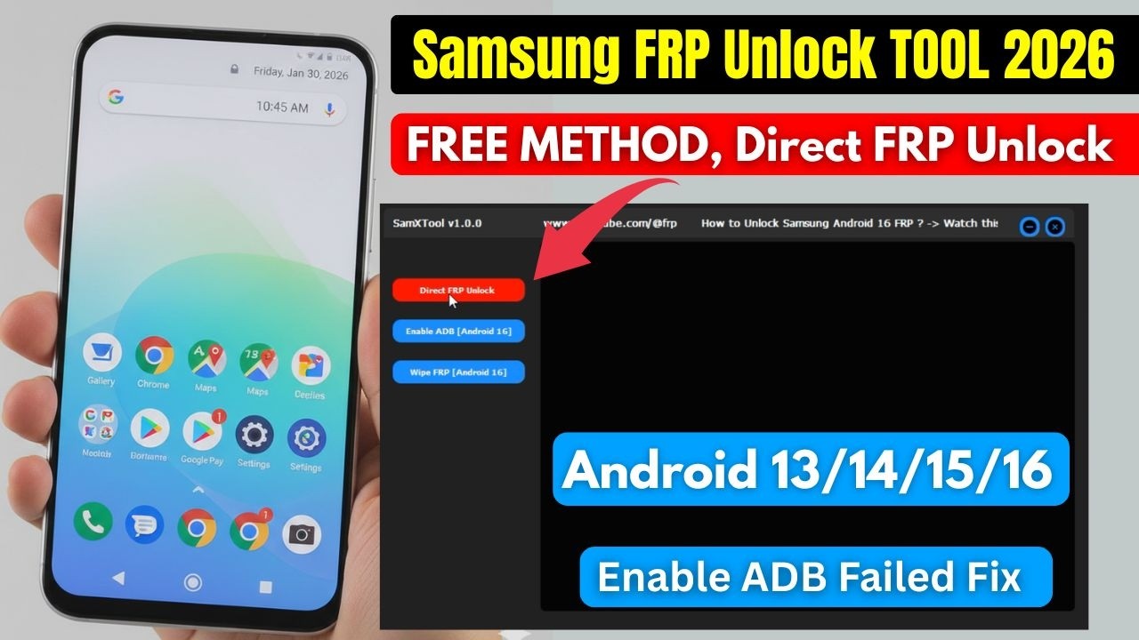 All Samsung Frp Bypass 2026 | Enable Adb Failed Fix Tool | Samsung Google Account Bypass 2026