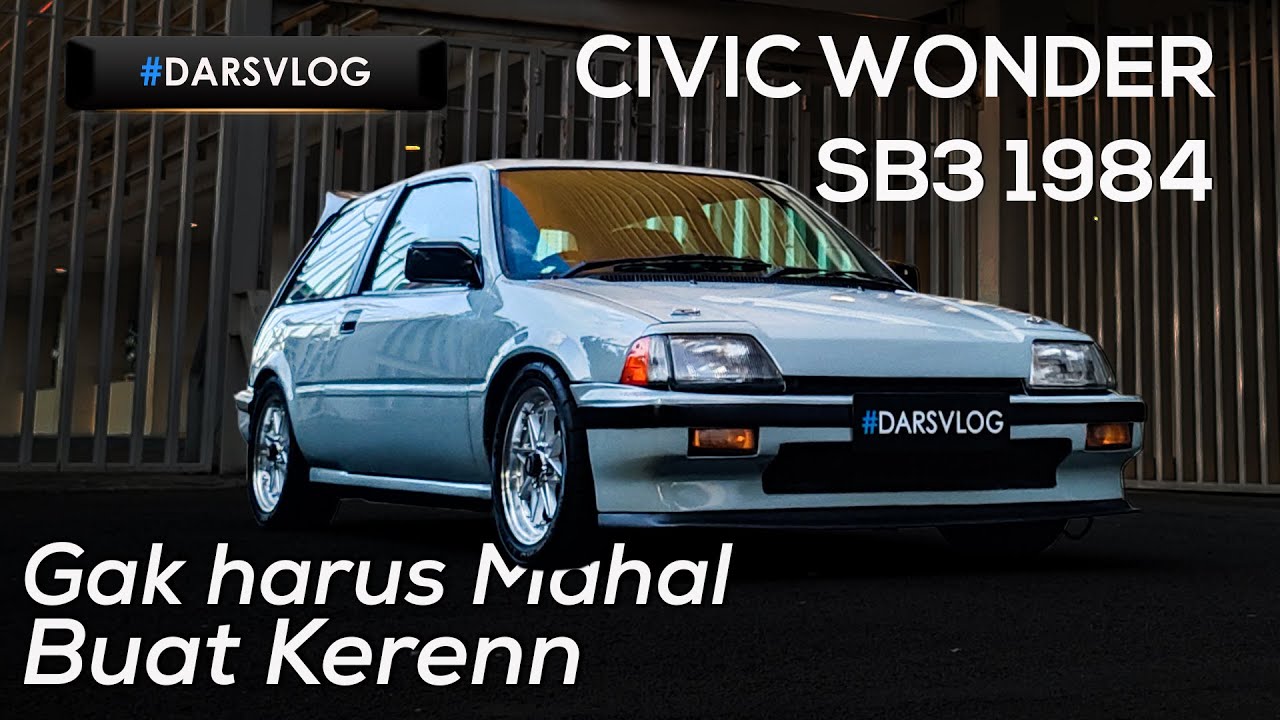MODIFIKASI RACING YANG SERBA PORTABLE - Honda Civic Wonder SB3 1984 ‼️ 