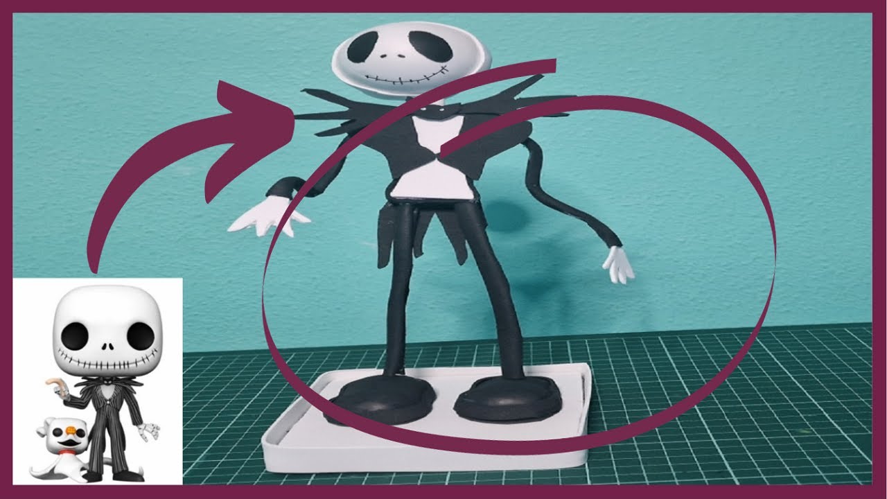 DIY: Jack Skellington- Pesadilla antes de Navidad/Jack Skellington-The Nightmare Before Christmas💀