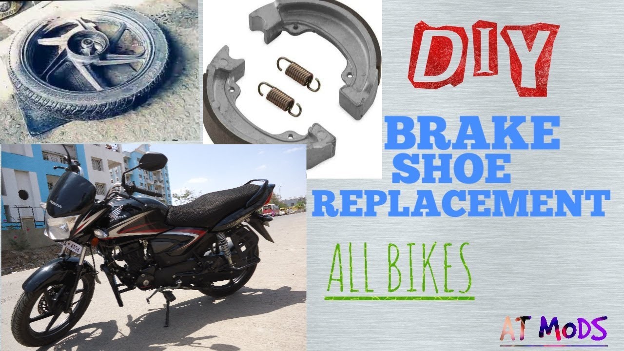 HOW TO REPLACE BRAKE SHOE OF MOTORCYCLE | HONDA SHINE | Abhi AutoTech
