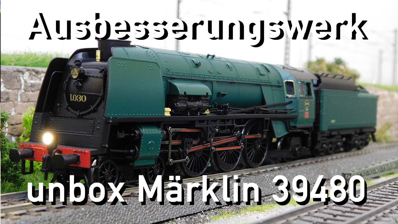 Ausbesserungswerk H0 Märklin unbox 39480 SNCB Reihe 1 1.030 Neuheit 2021 Überraschungsmodell 2020