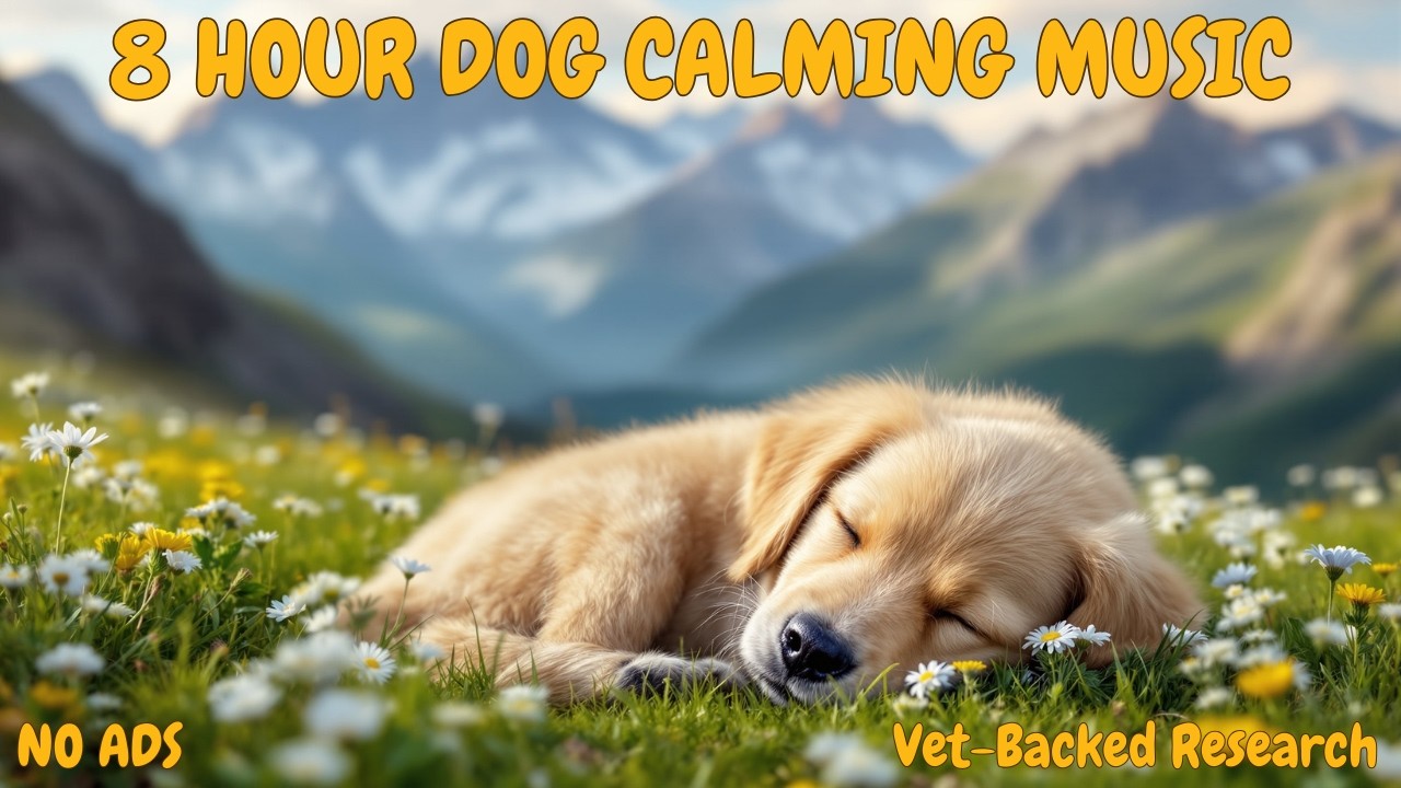 8 Hours All-Day Stress Reduction | Queen's University Research | Dogs