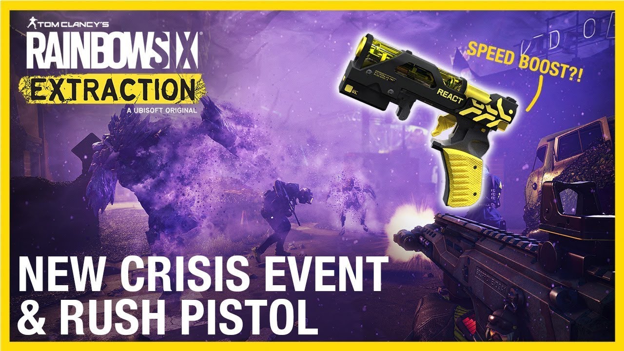 Rainbow Six Extraction | Nightmare Fog Crisis Event and New Rush Pistol Gameplay