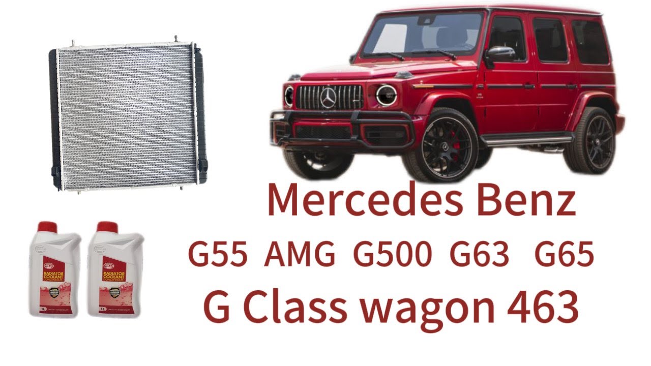 How to Replace Radiator Mercedes G wagon W463