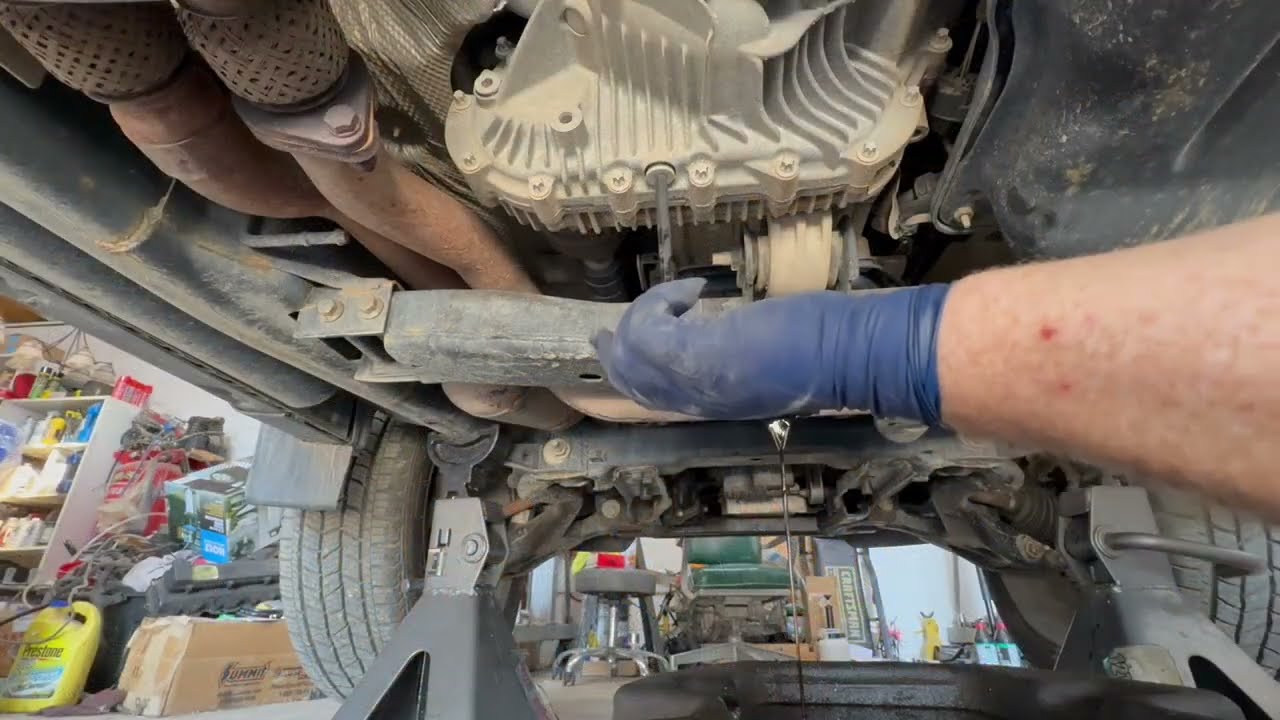 Transmission, Transfer Case and Differential Service On Our 2013 Land Rover LR4