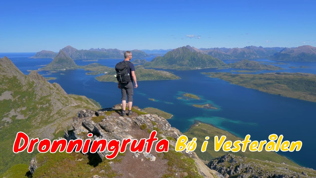 Fjelltur Dronningruta Bø i Vesterålen - 2022.07.30 - 4k