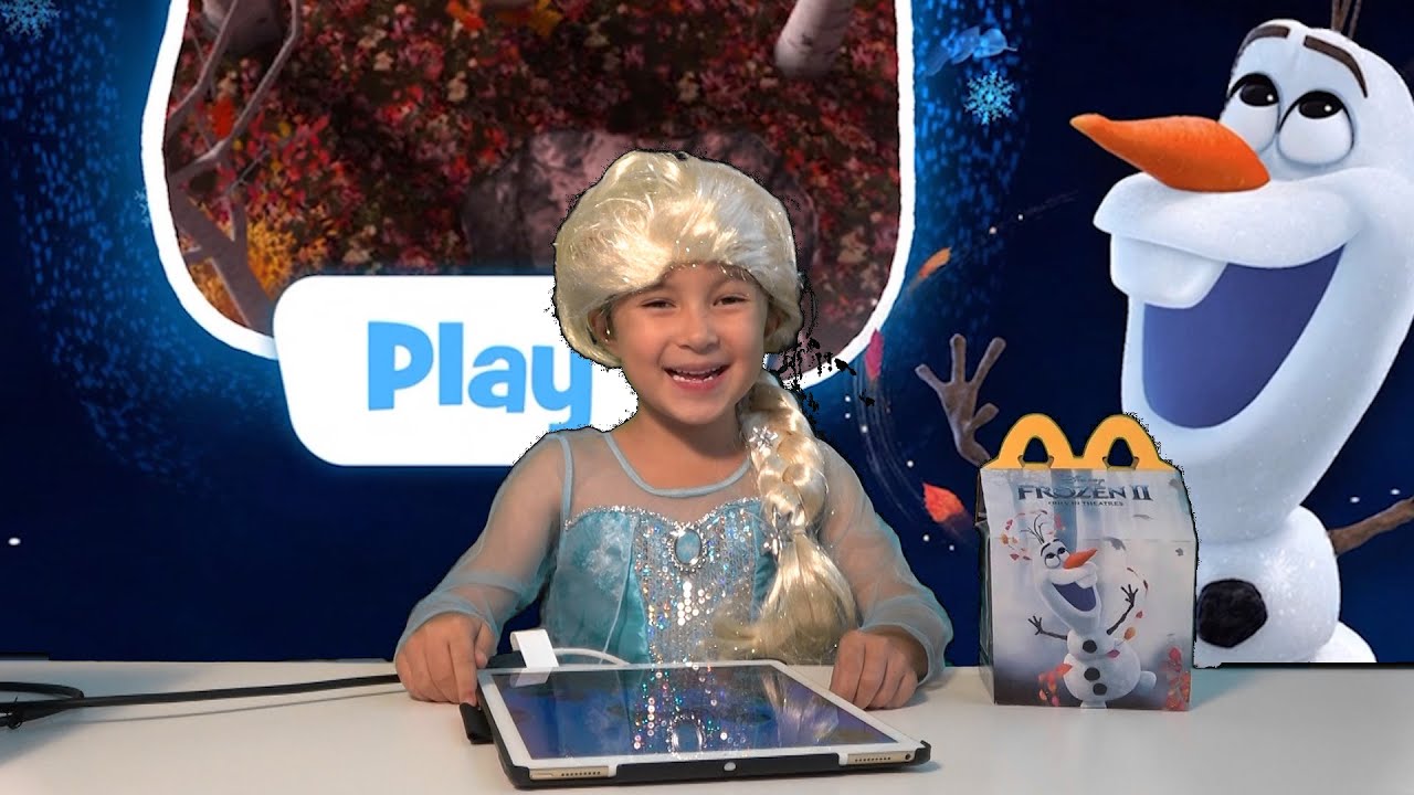 FROZEN 2 McPlay App | Video Gaming for Kids with Vivienne | Lucas World