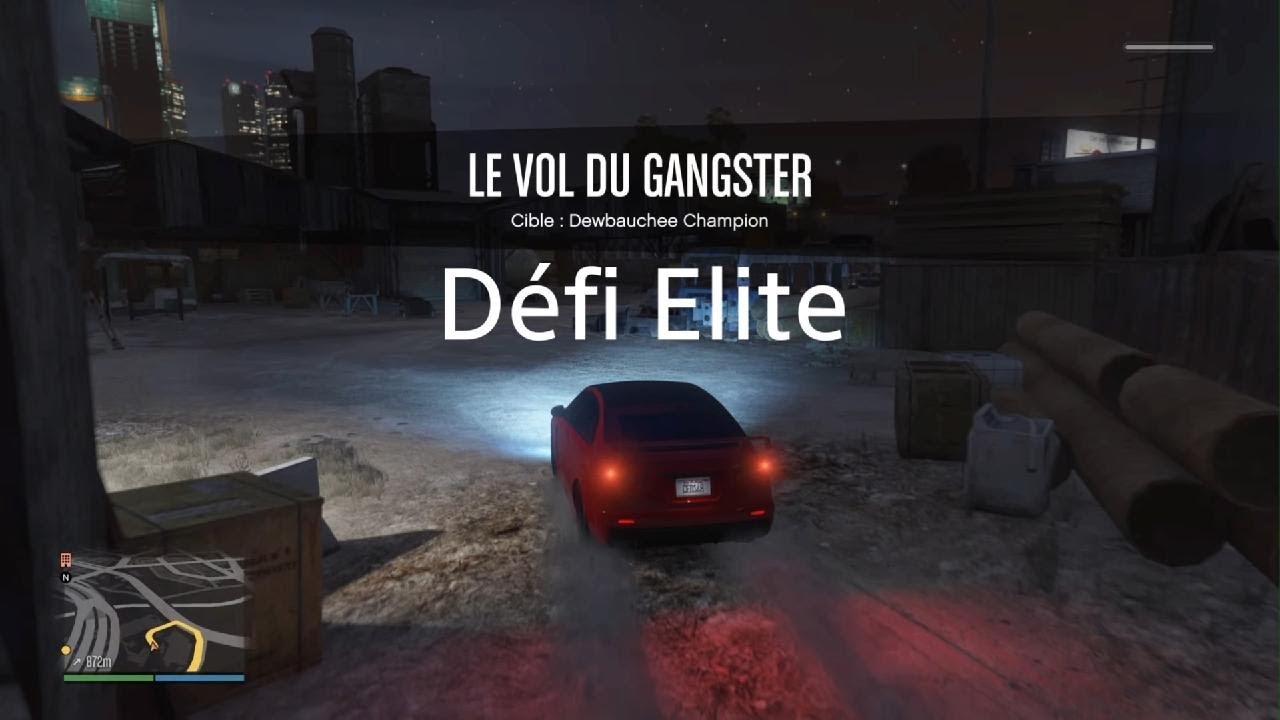 Vol du Gangster, Défi Élite, Casse de Haut Vol. GTA 5  Online. Dewbauchee Champion.