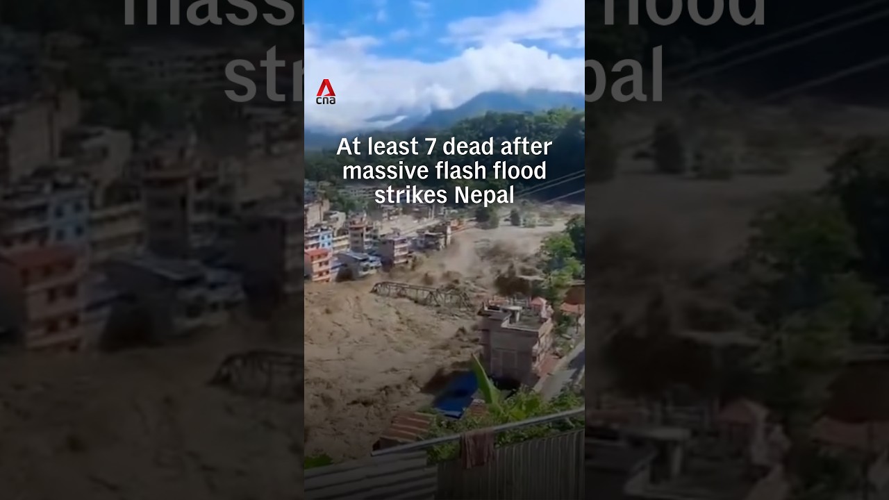 At least 7 dead after massive flash flood strikes Nepal