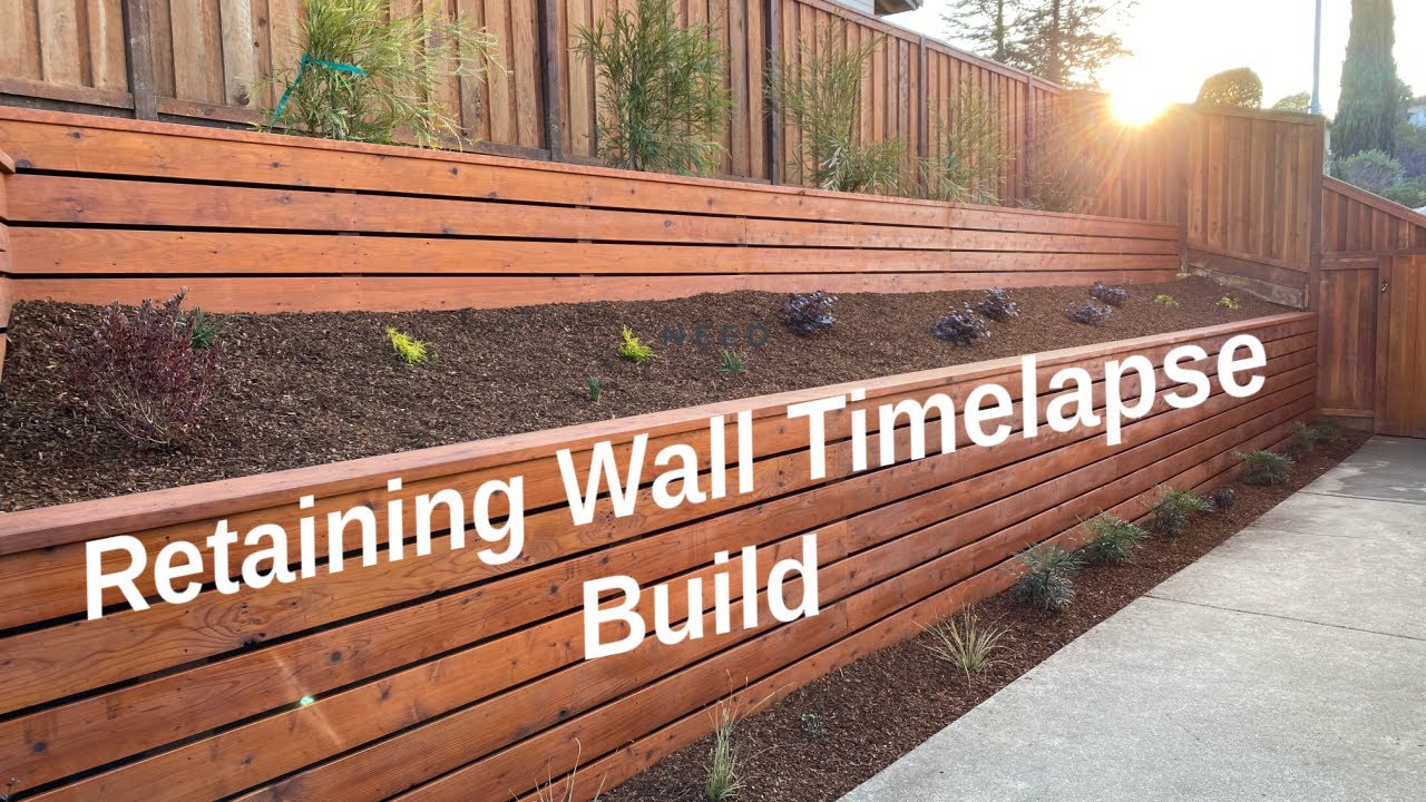 How to Build a Retaining Wall in 10 Days: A Timelapse Guide