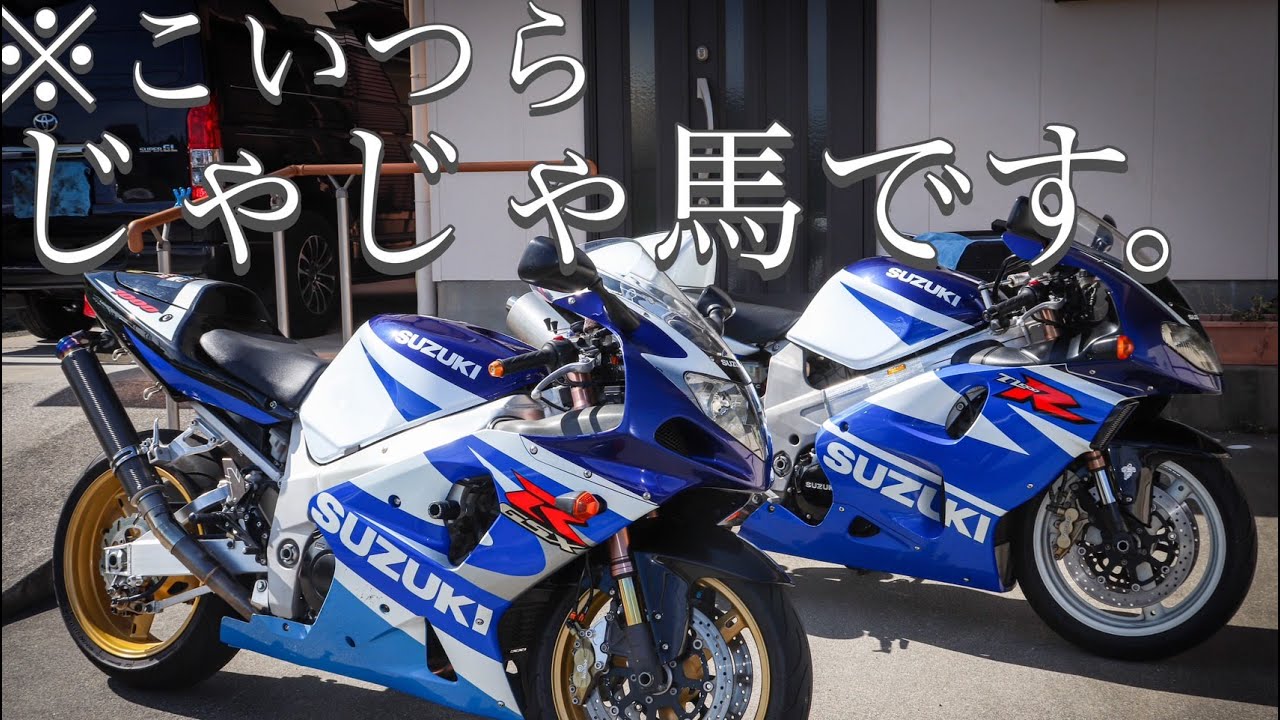 GSX-R1000×TL1000R スズキのド変態ランデブー 排気音聞き比べ【モトブログ】
