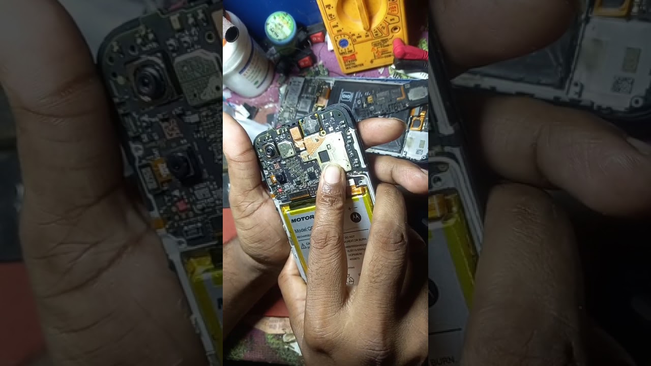 Water damage phone  Moto g45 5g power ic dry salt problem full video watch