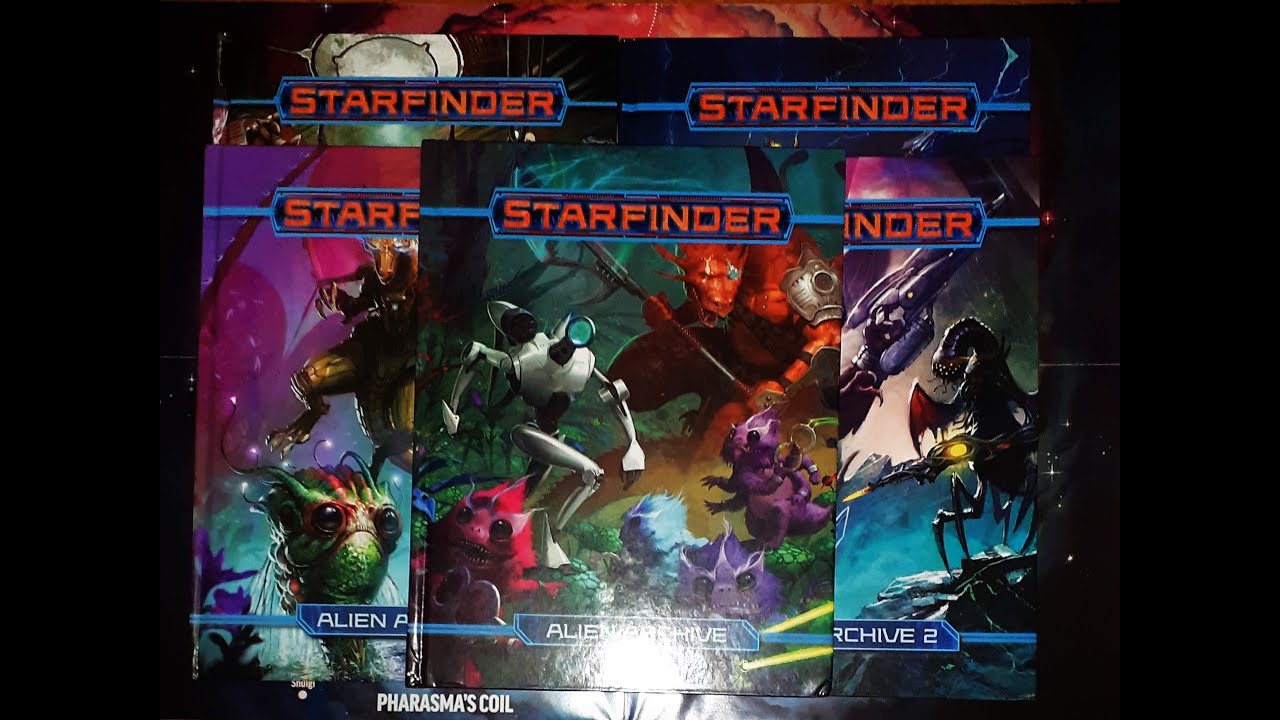 Starfinder Product Guide part 2: Alien Species