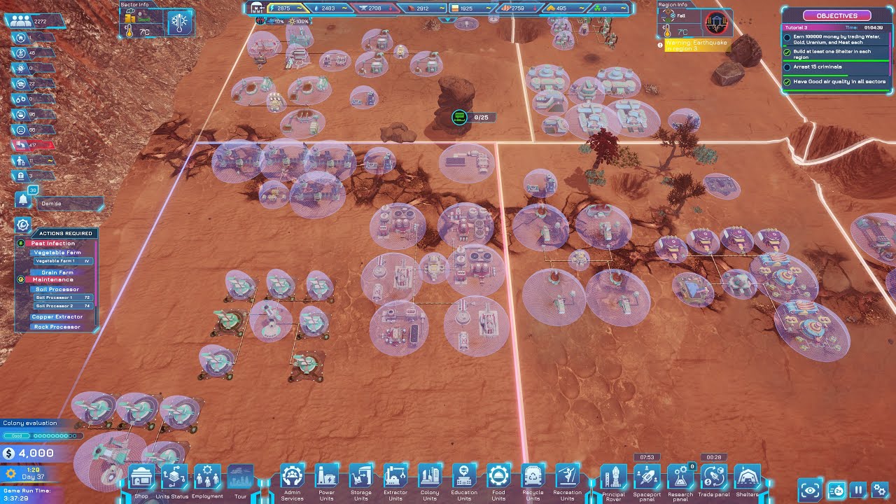 Sci-Fi-themed Strategic City Builder - TheMidcoreGamer Plays Quriocity - Tutorial (Gameplay)