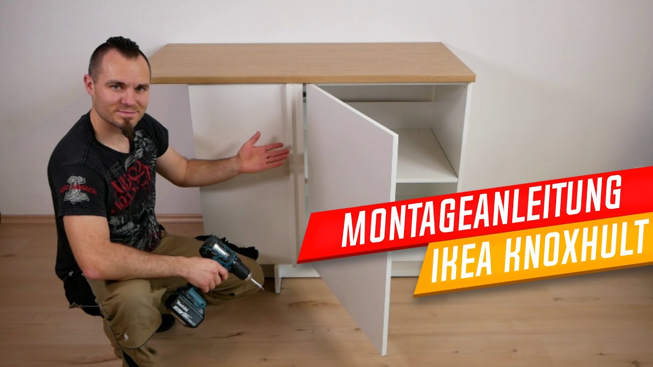 Ikea Knoxhult Eckunterschrank, Ikea Eck-Küchenschrank, Ikea Eckschrank, 004.861.29 Montageanleitung
