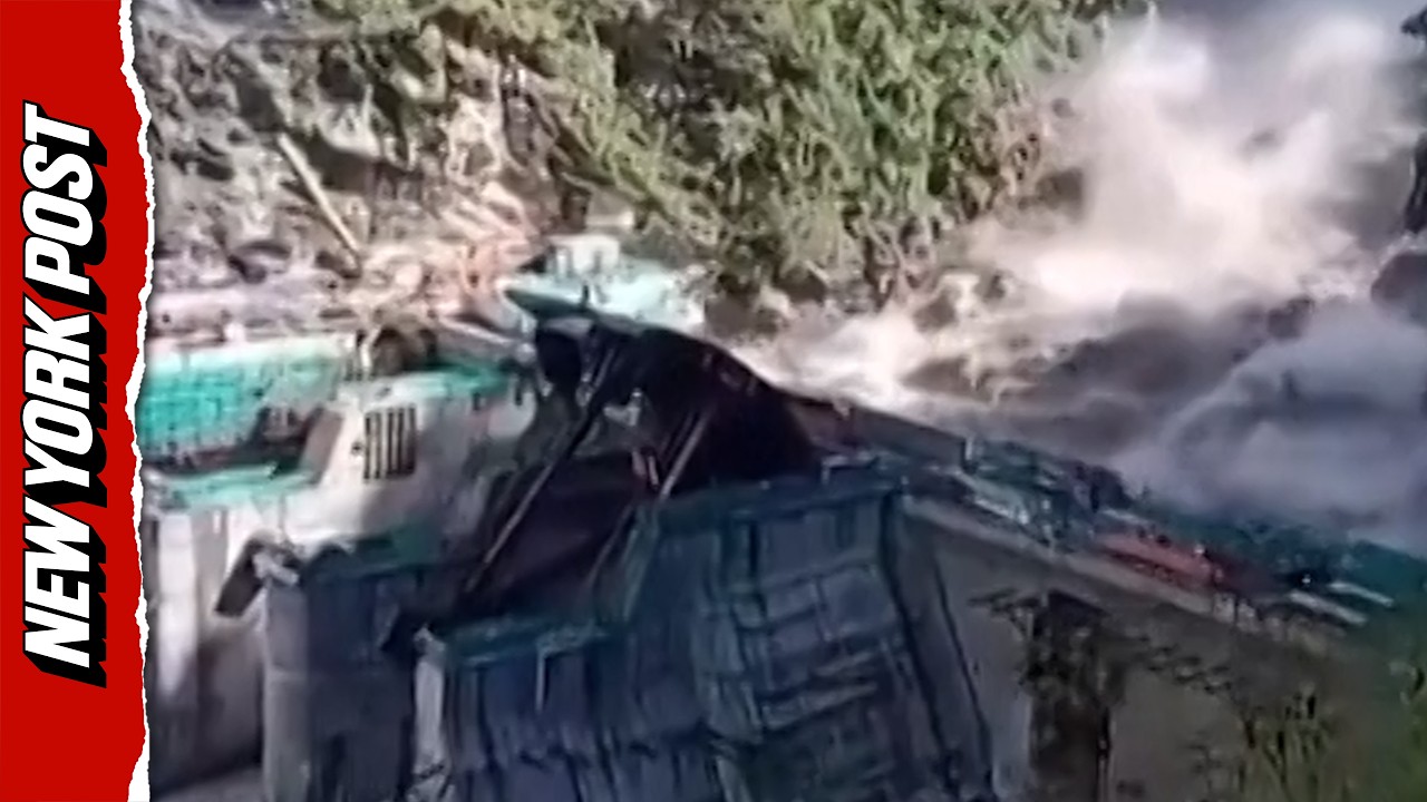 Eyewitness Footage Captures Moment Nepal Floodwaters Obliterate Hydroelectric Dam Under Construction