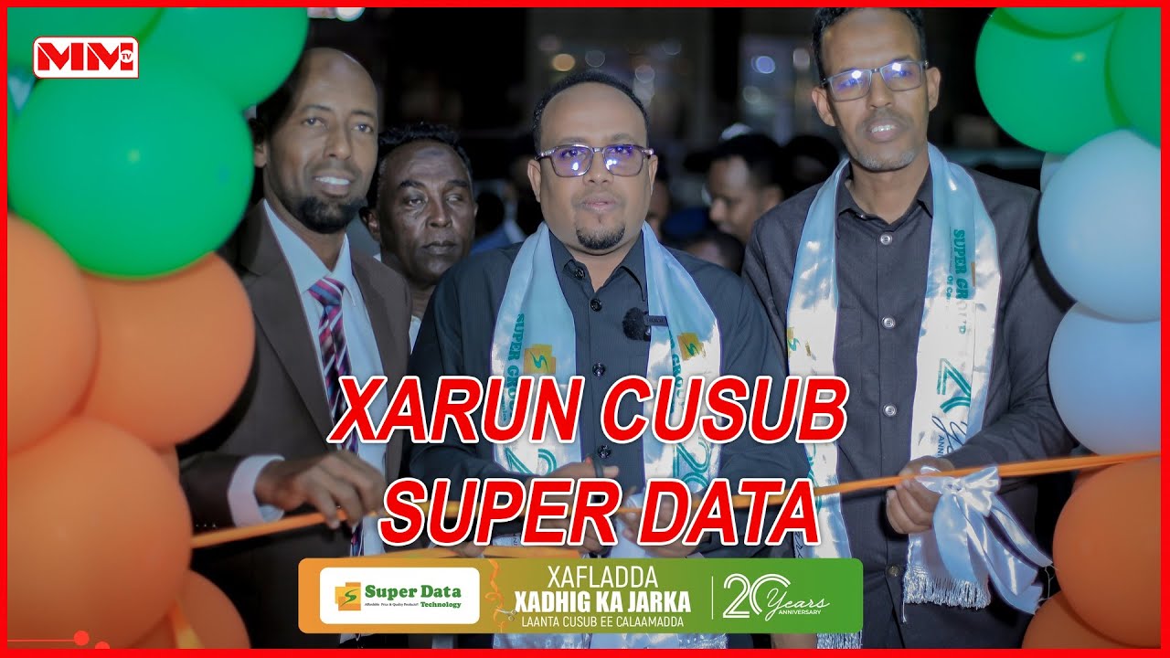 Shirkadda Super data oo qayb Cusub ka furatay  Xaafada Calaamadda ee Hargeysa.