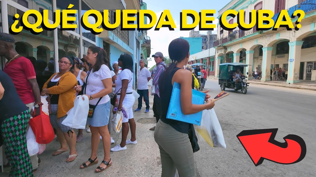ASÍ ESTÁ CUBA HOY: Calles de La Habana Cuba. La VIDA EN CUBA SIN DINERO